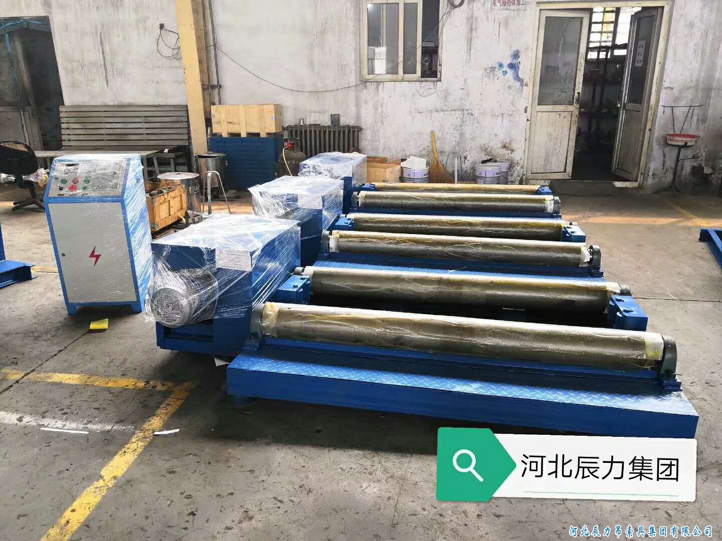 鋼絲繩纏放繩機(jī)器，鋼絲繩索具壓制機(jī)器，集體裝柜發(fā)貨
